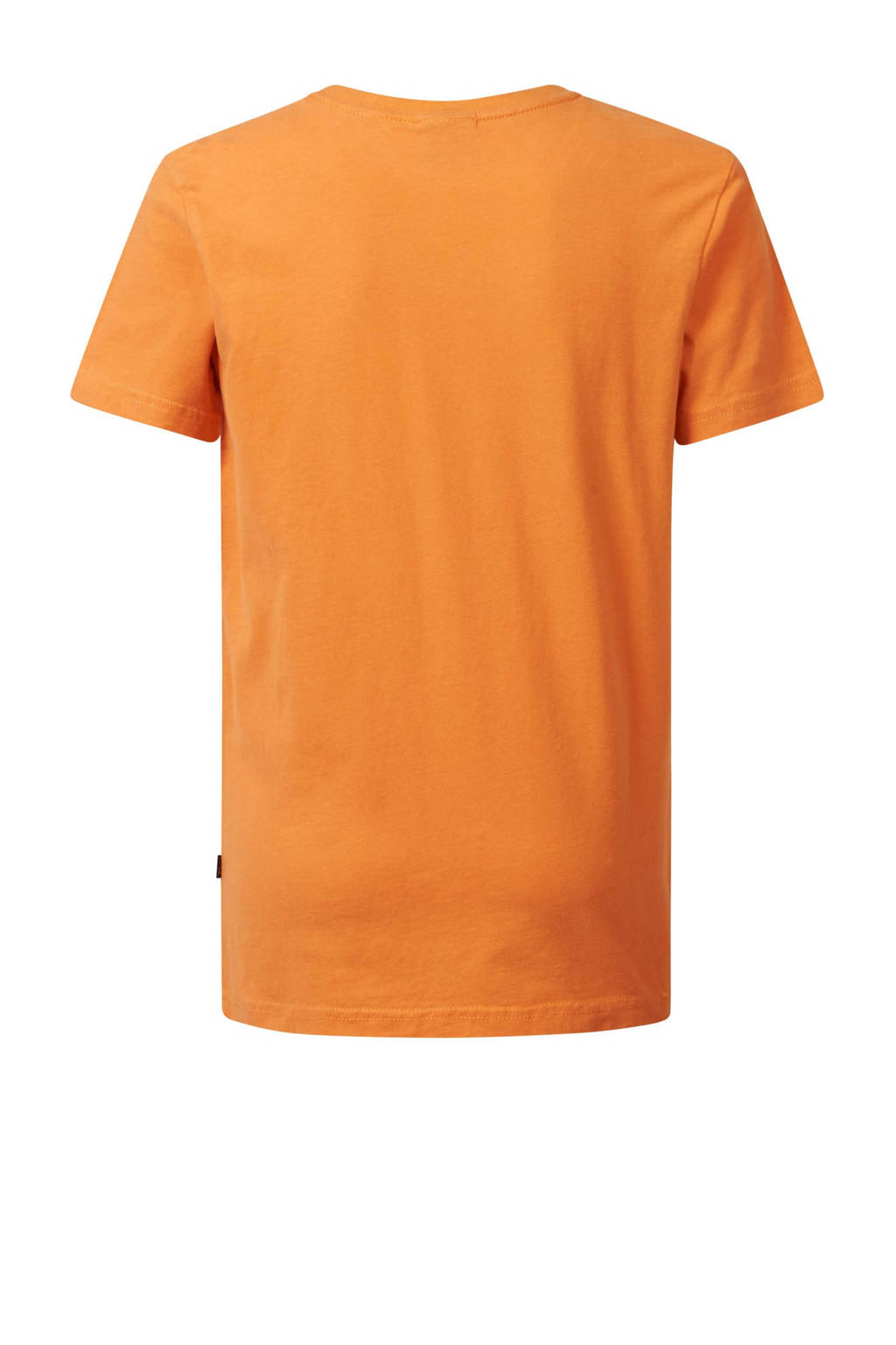 Petrol Industries T-shirt met logo oranje