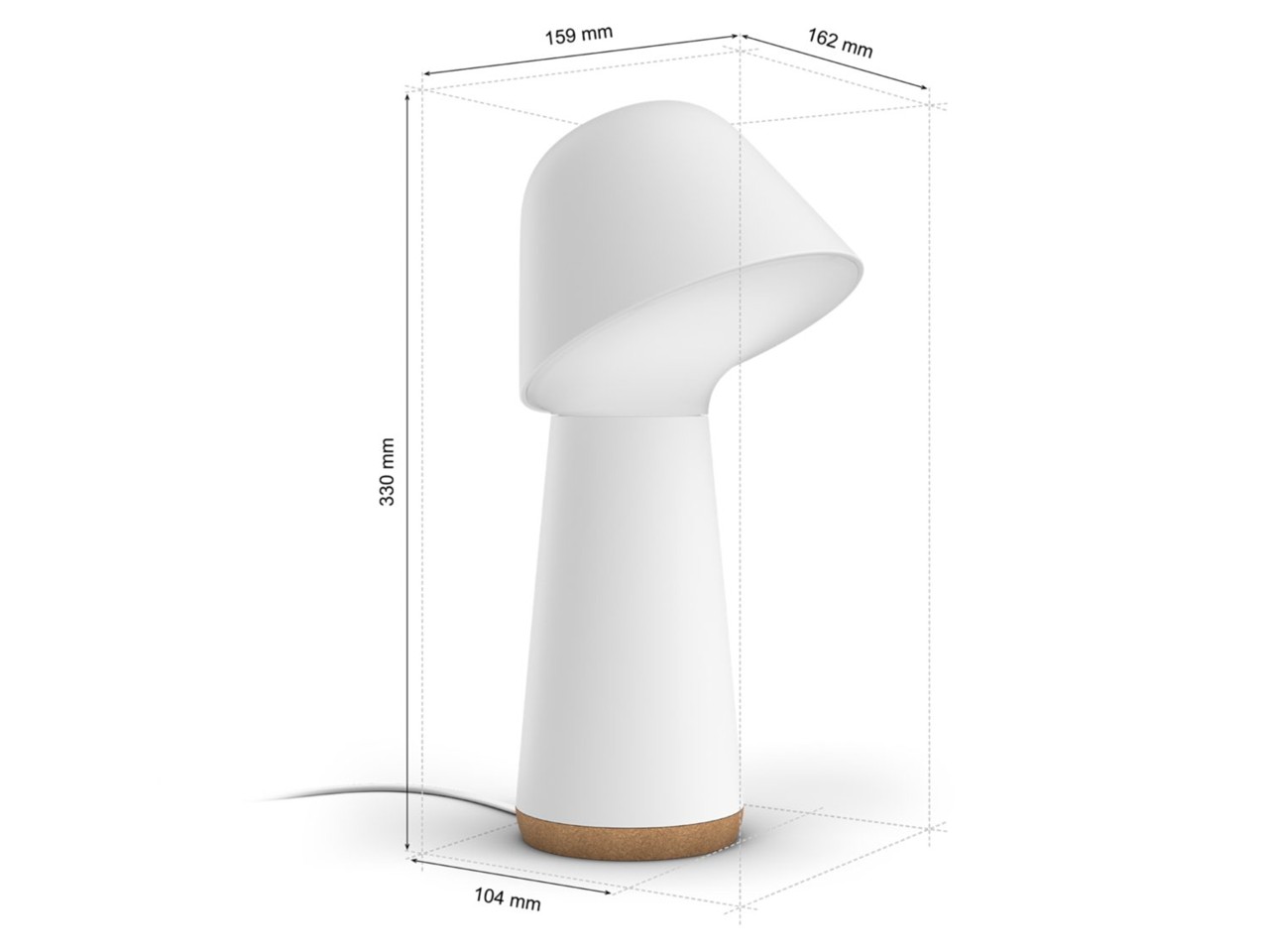 Philips Hue - Twilight Sengebords Lampe EU/UK - Hvid
