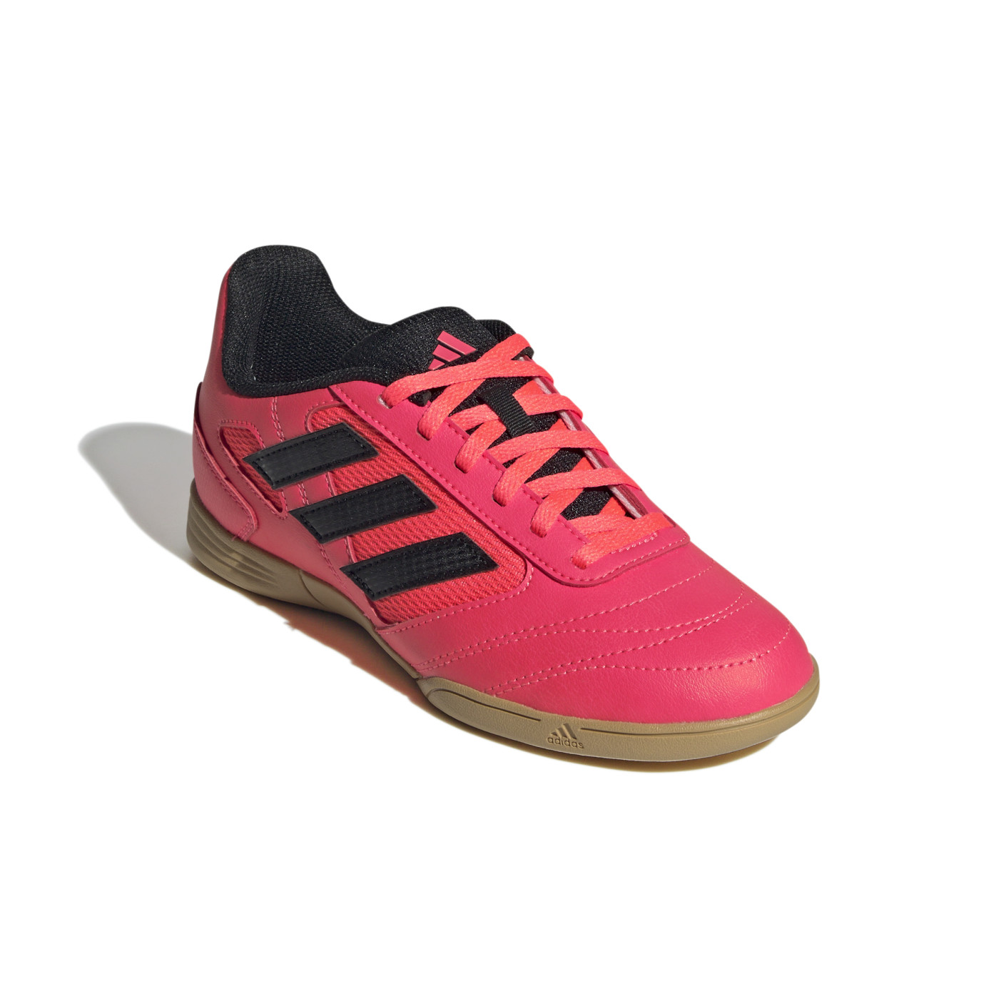 Adidas Super Sala 2 Zaalvoetbalschoenen (IN) Kids Roze Zwart