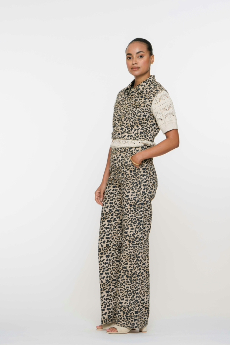 Geisha camel dames jeans