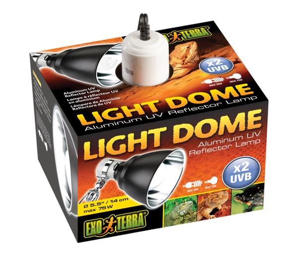 Exo Terra® Light Dome Aluminium UV