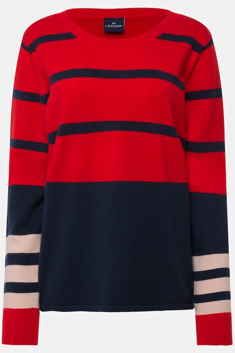 Pullover, Ringelmix