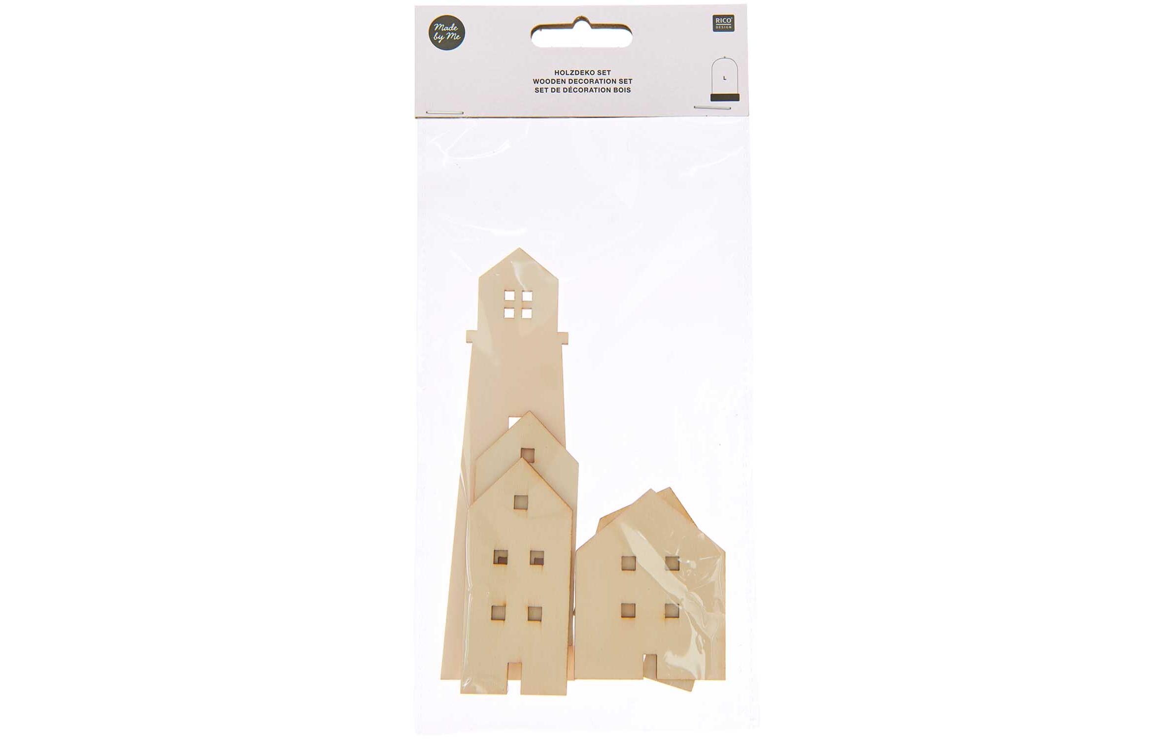 Streudeko Fischerdorf 6 StückKreativ mit Rico Design