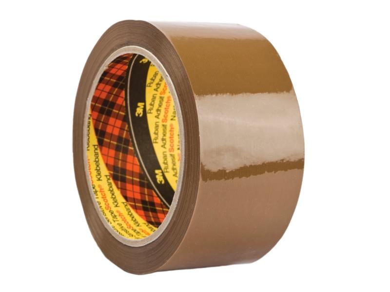 Scotch Klebeband 50 mm x 66 m Braun, 1 Rolle Paketband Scotch