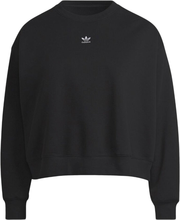 adidas essential crew sweatshirt (plus size) Black
