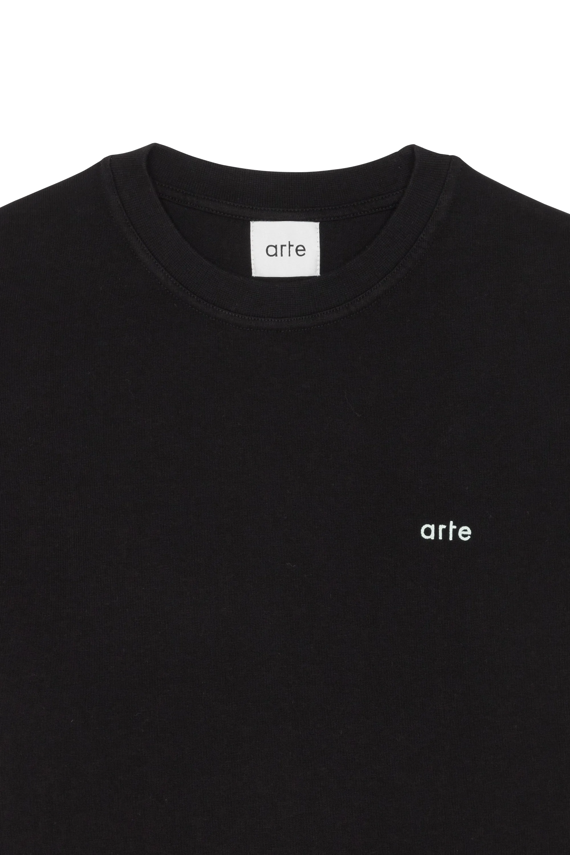 ARTE ANTWERP T-shirt Teo Back Multi Runner Noir