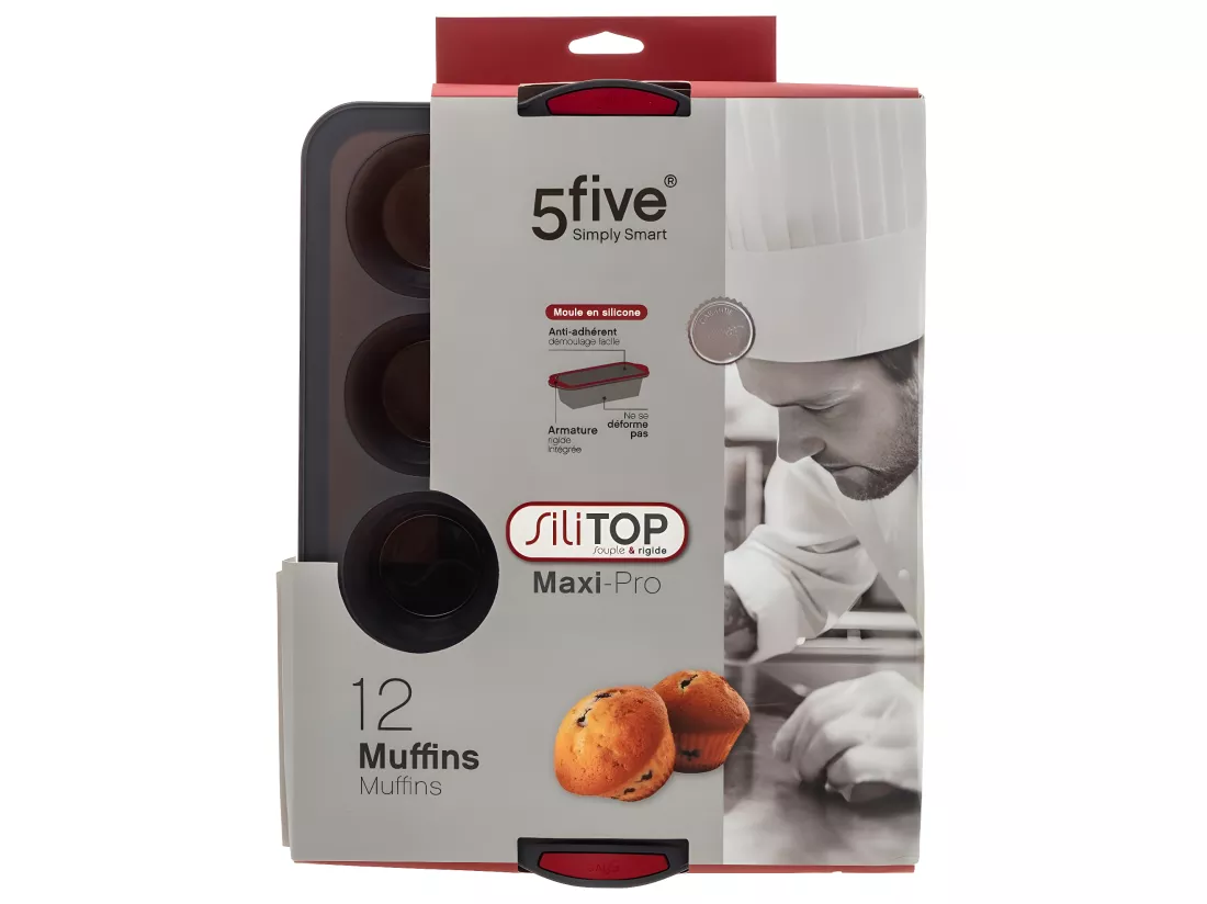 Moule Maxi Silitop 12 Muffins - Secret de Gourmet