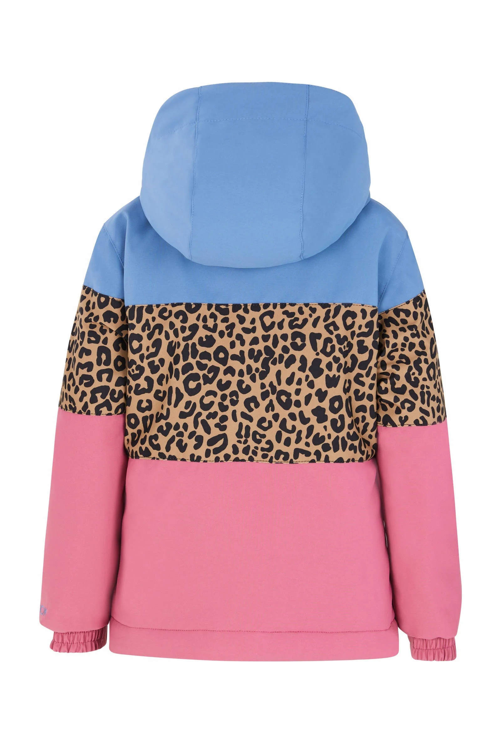 Protest ski-jack Fancy TD blauw/roze/camel