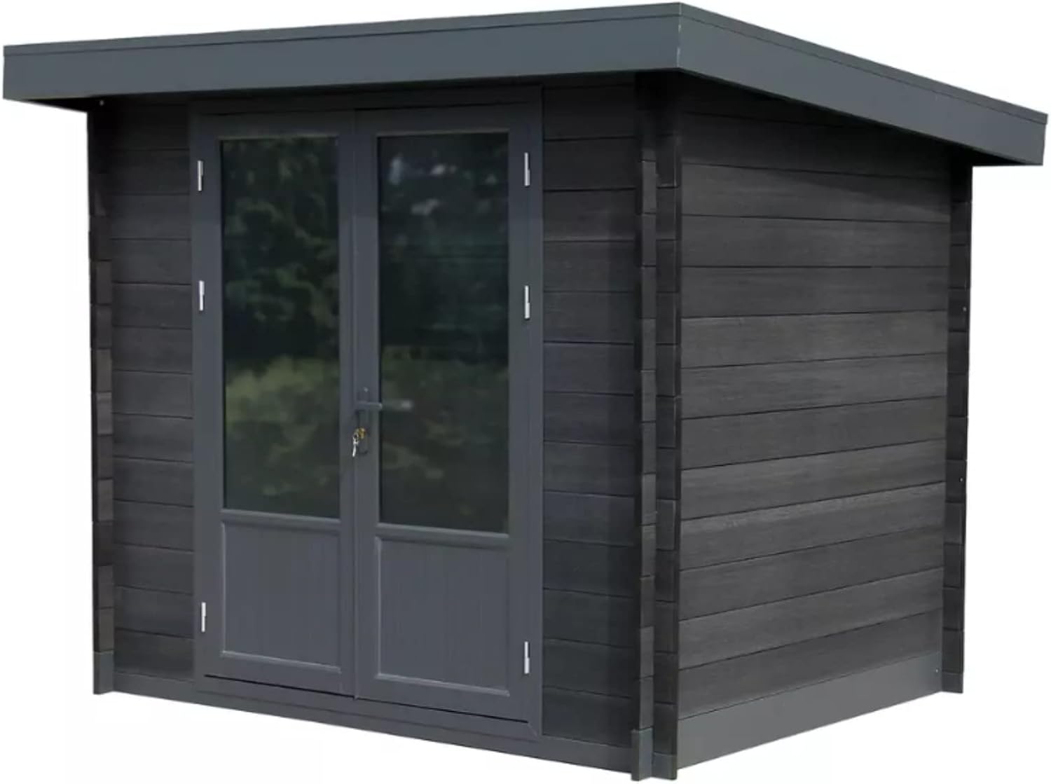 HORI Gartenhaus | Gerätehaus aus WPC | 9,00 m² | 300 x 300 x 222 | Ohne Anbau