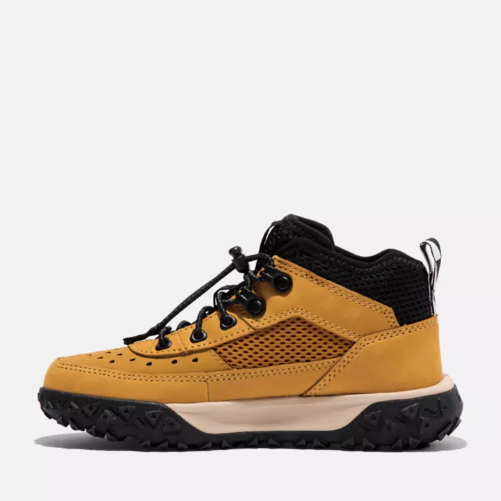 Baskets GreenStride Motion 6 pour enfant en jaune