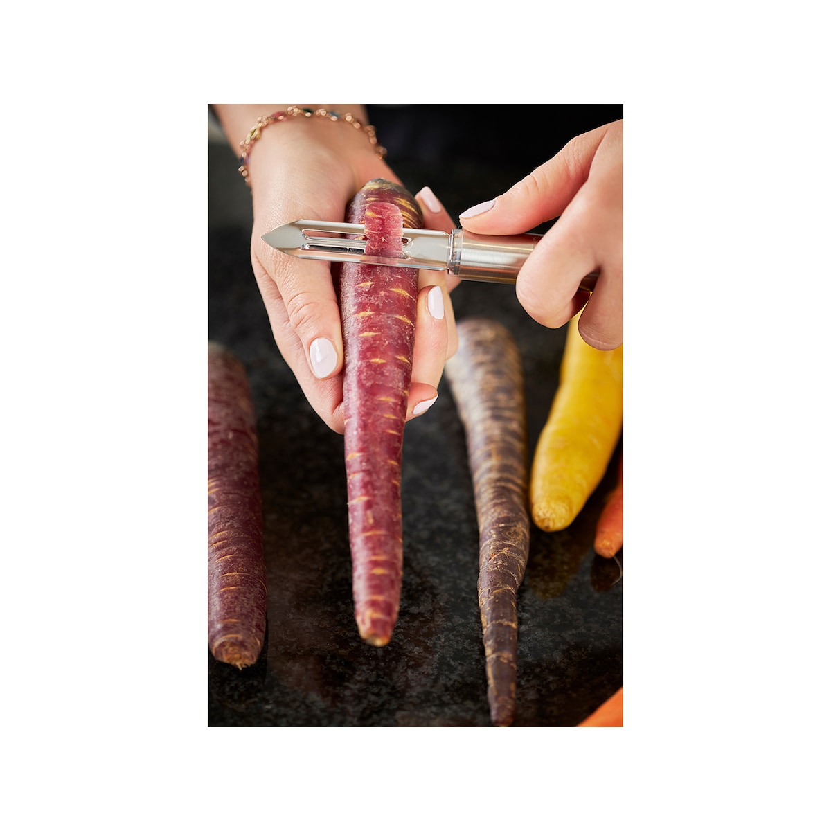 Rösle Peeler 19 cm Steel