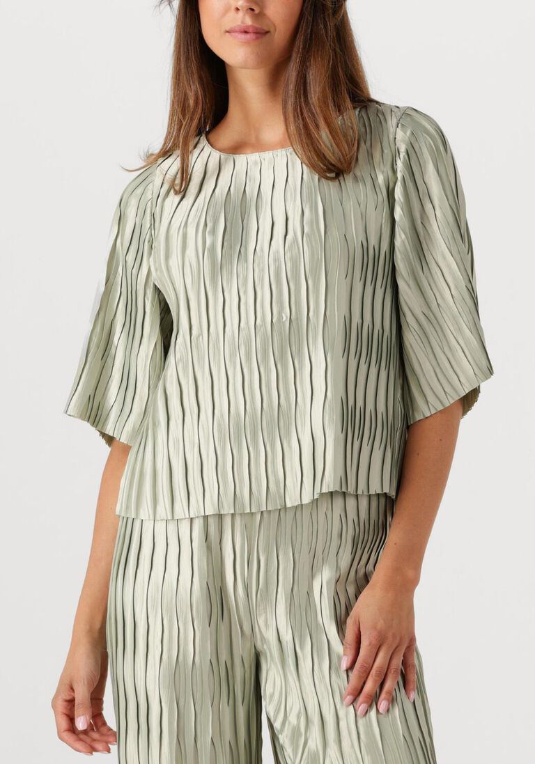 mint dante6 top lelia plissé top