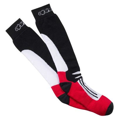 Chaussettes Alpinestars RACING ROAD - Noir / Rouge