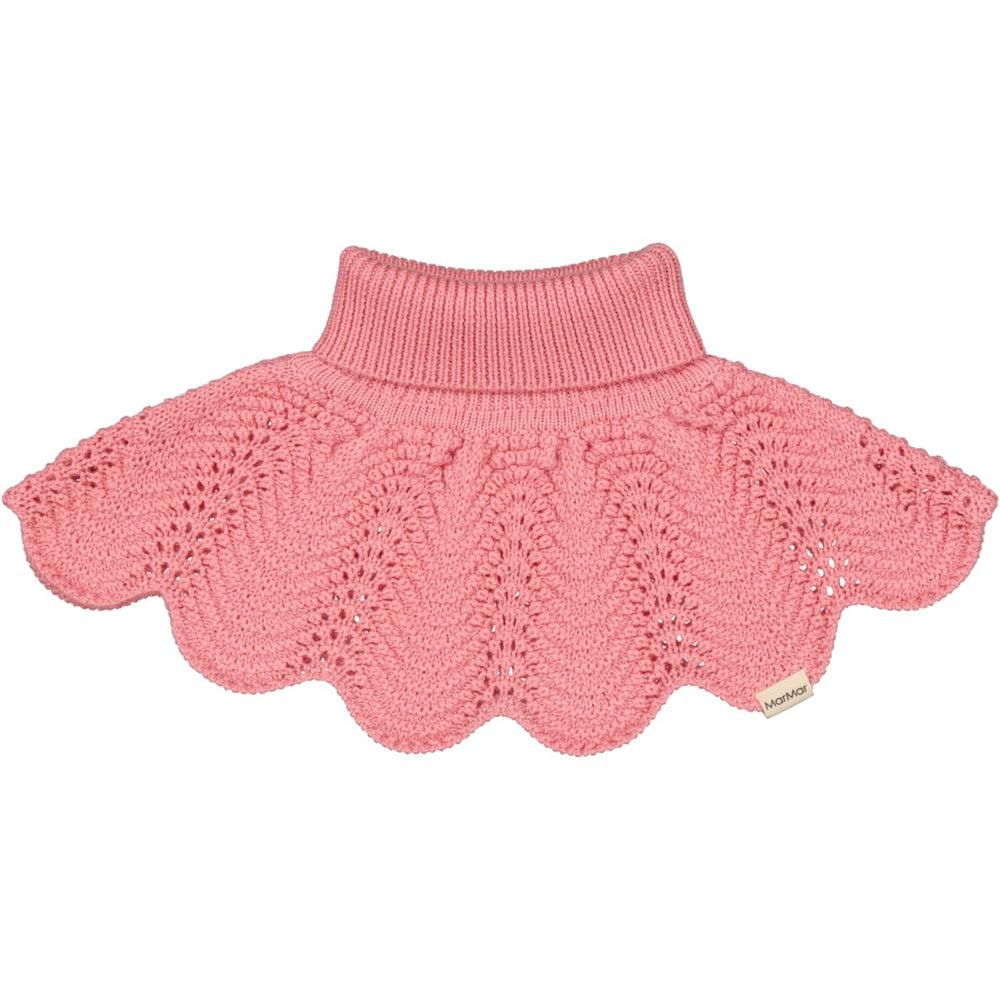 Køb MarMar Light Cotton Wool Lace Raspberry Alani Strikket Halsedisse