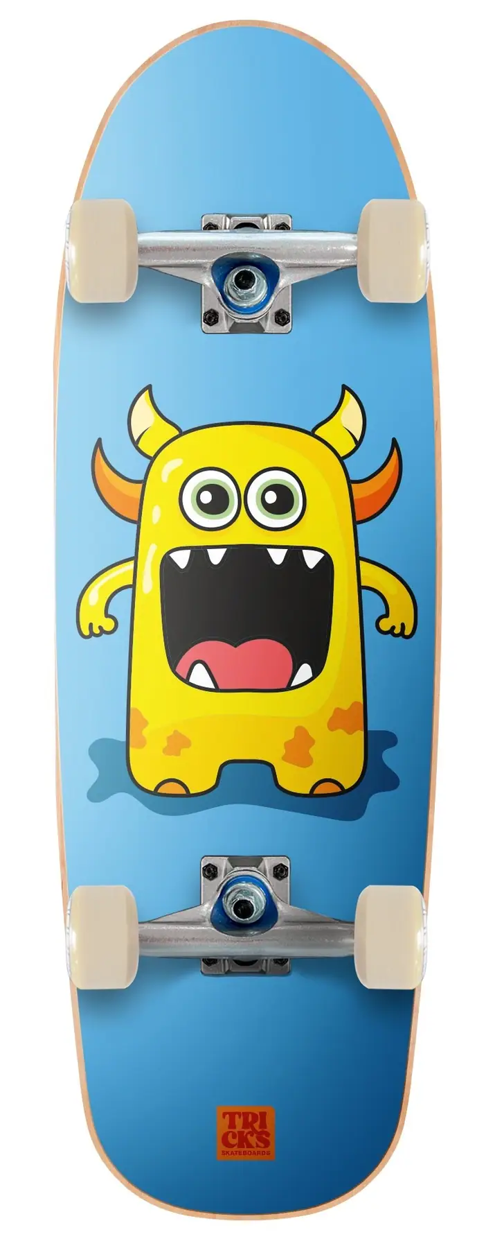 Tricks Baby Monster Soft Top Komplet Skateboard - Børn Skateboards