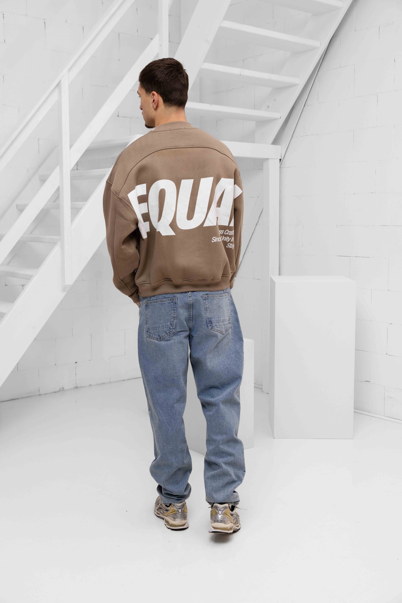 Equalité Elia Sweater Heren Beige