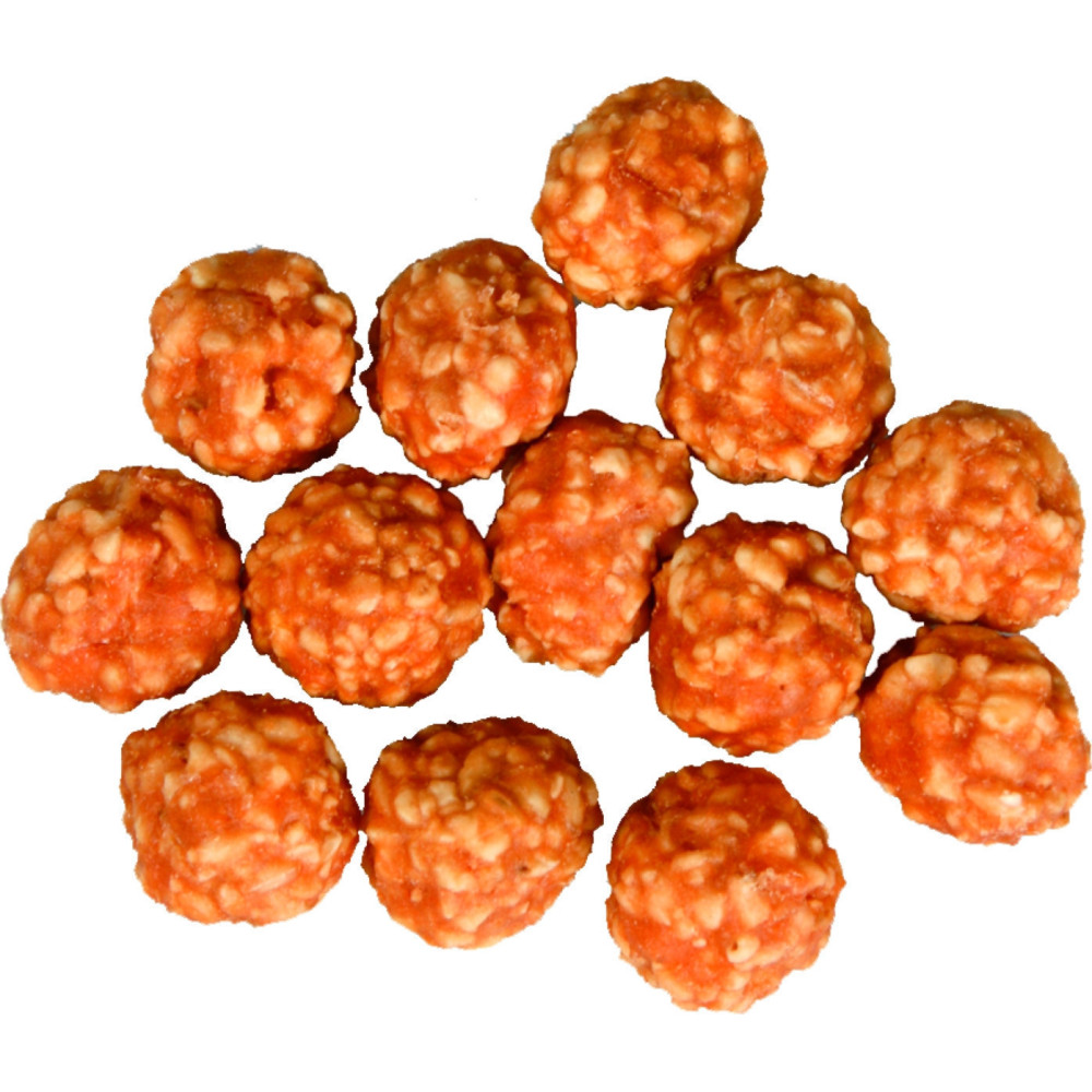 Friandises hapki boulettes poulet & riz 75 g pour chien