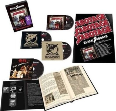Black Sabbath - Sabotage - Super Deluxe Bokssæt - Cd