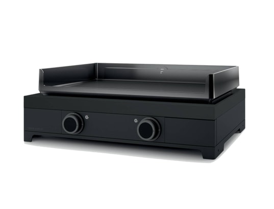 FORGE ADOUR - Plancha Modern électrique, 60 cm, Chassis noir et gris
