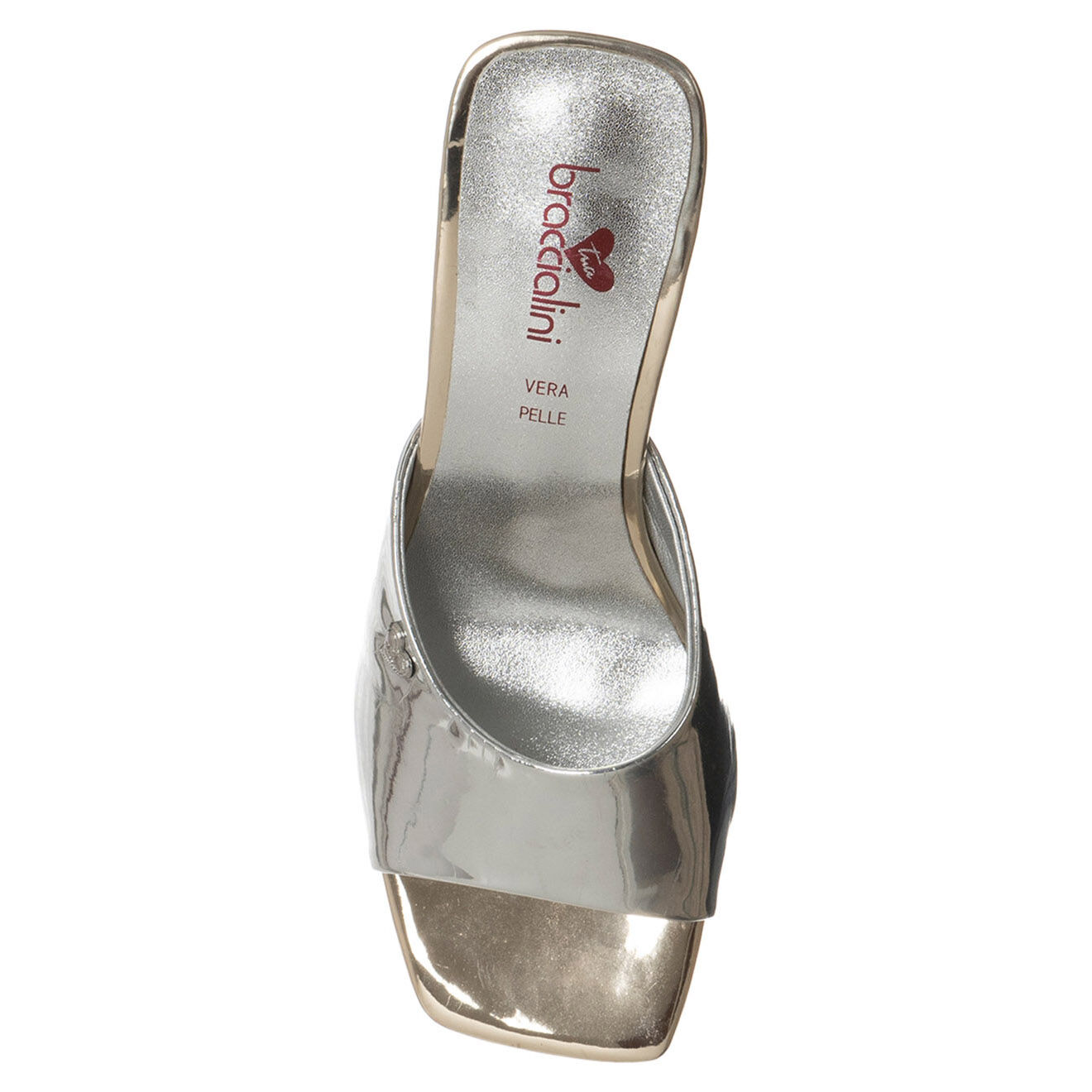 Tua By Braccialini Mules Léna argentées - Talon 5 cm