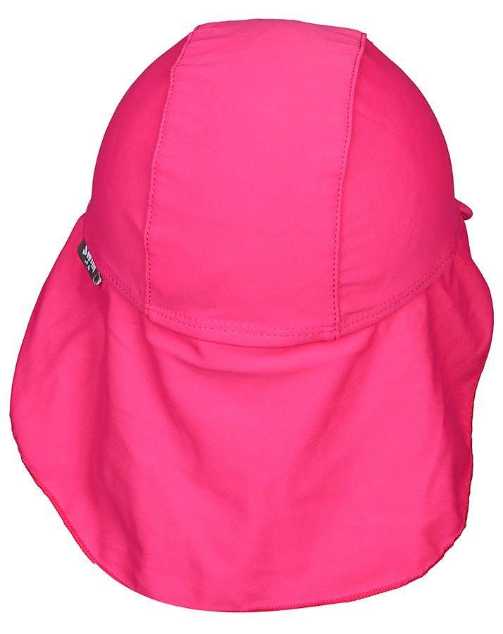 Bademütze UNI mit Nackenschutz in magenta