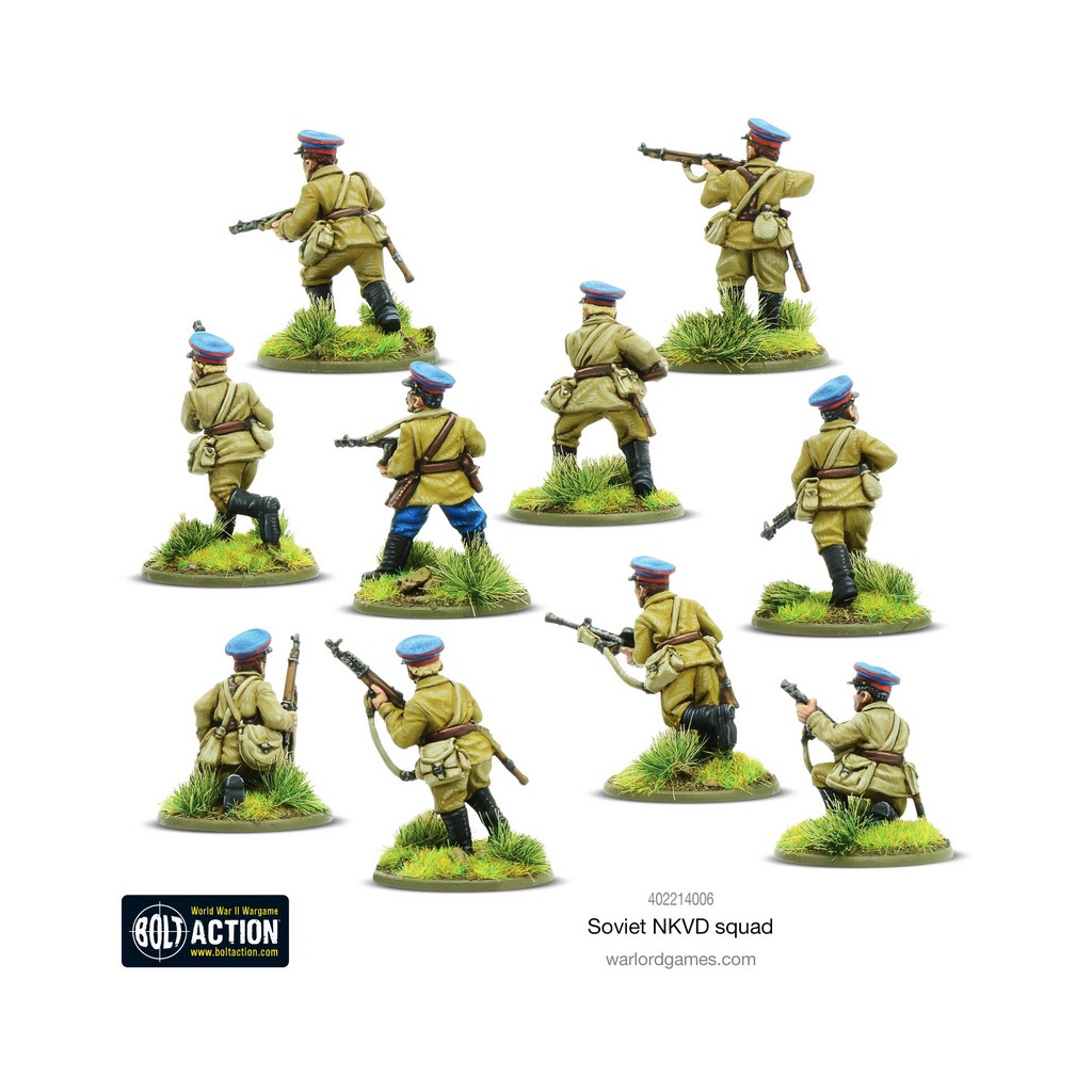 Bolt Action - Soviet NKVD Squad