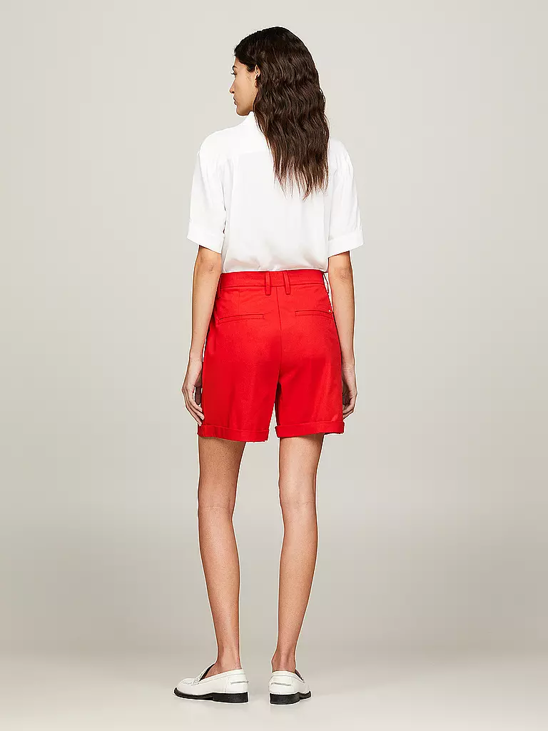 TOMMY HILFIGER Chino Shorts  rot