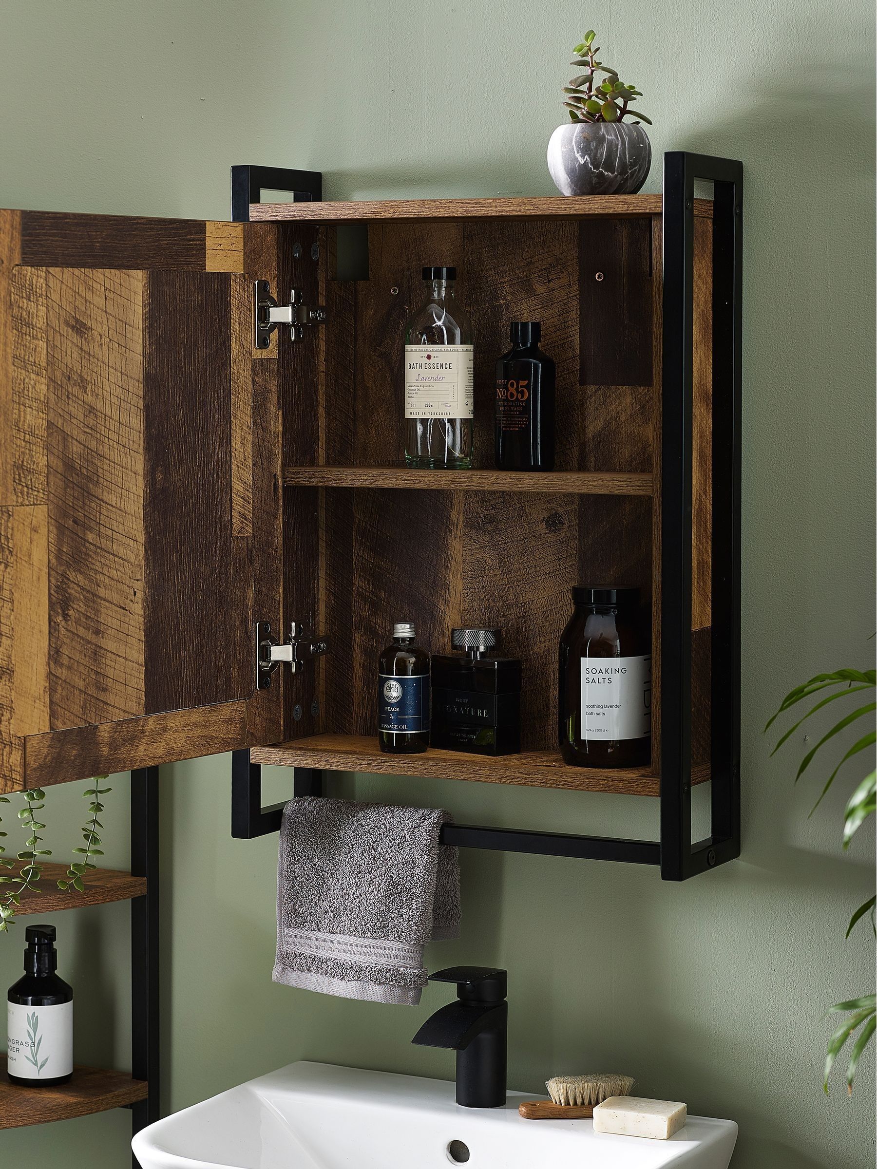 Bronx hinged door Mirror Cabinet