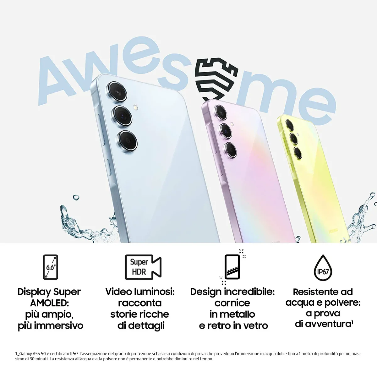 Samsung Galaxy A55 5G - Awesome Navy