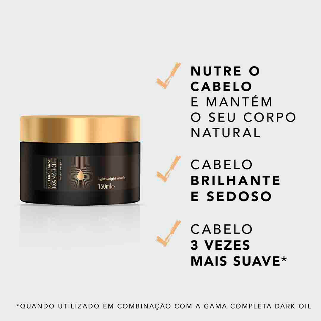 SEBASTIAN Dark Oil Máscara - 150ml