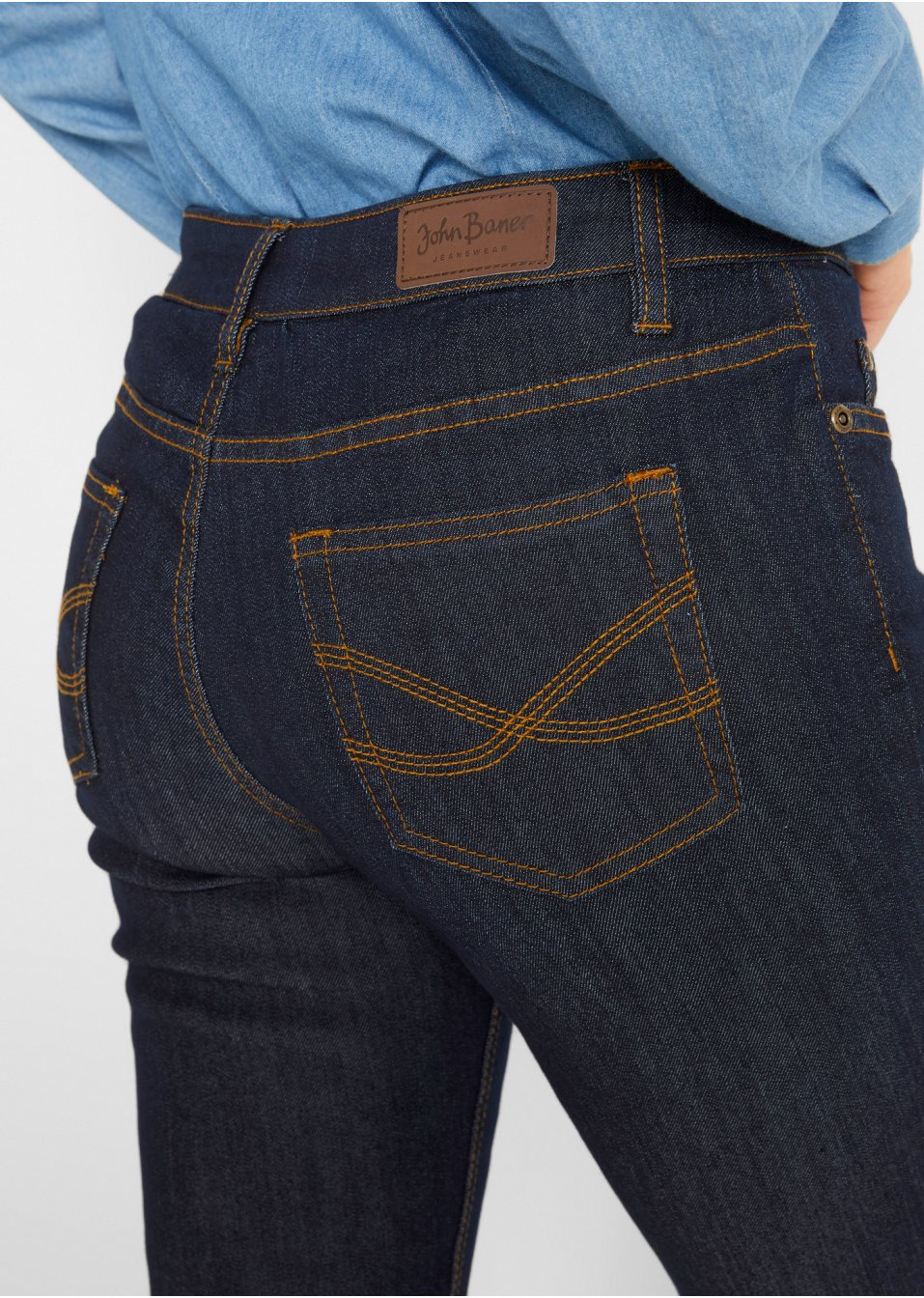 Jean Skinny taille moyenne, extensible