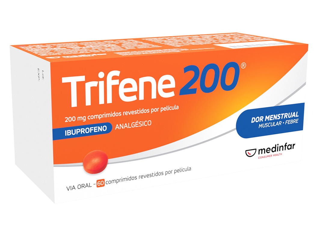 COMPRIMIDOS TRIFENE 200MG 60UN
