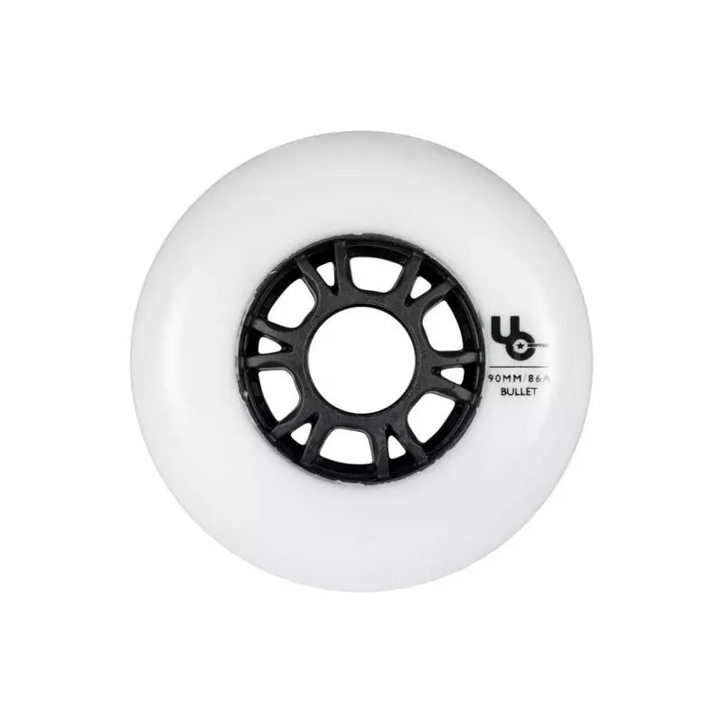 Roue roller UNDERCOVER Team White (à l´unité) 90/86A