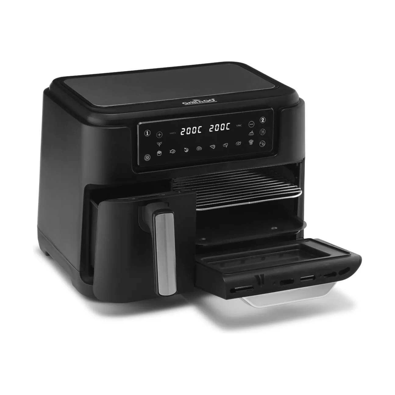 GRILL'N'GO Valencia Dobbelt Airfryer