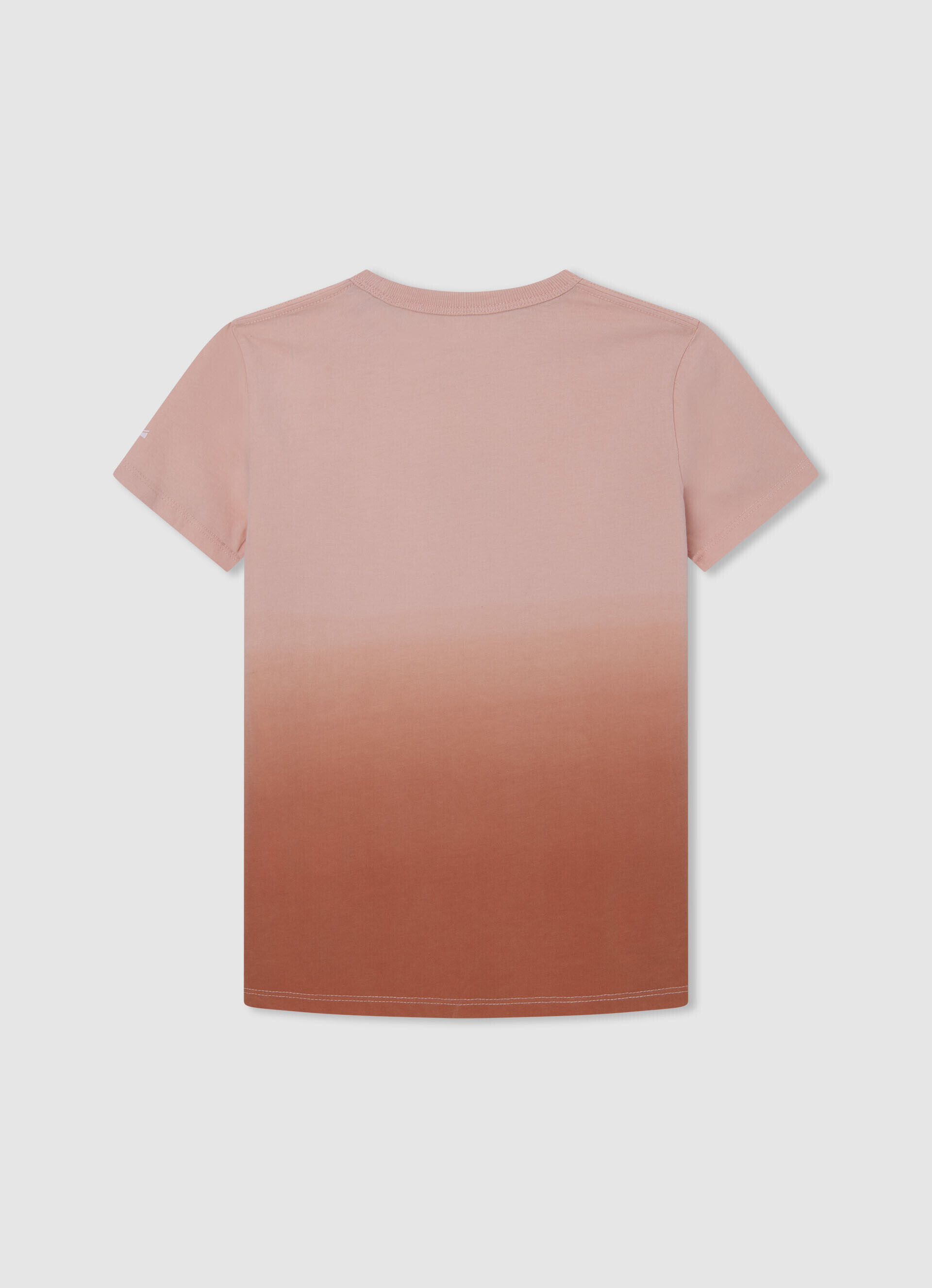 CAMISETA COM EFEITO GRADIENTE - laranja abóbora