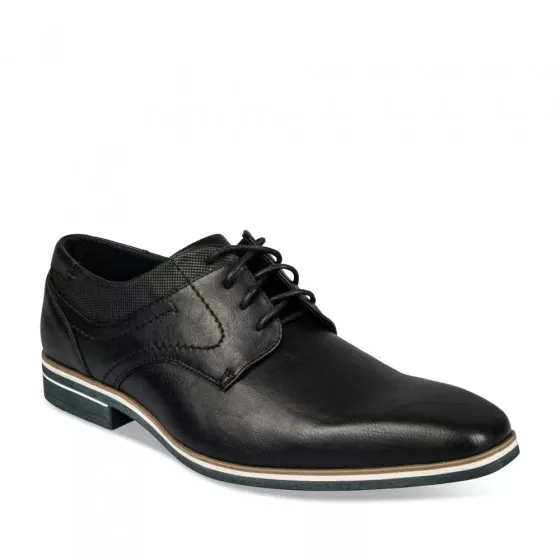 Derbies NOIR B-BLAKE