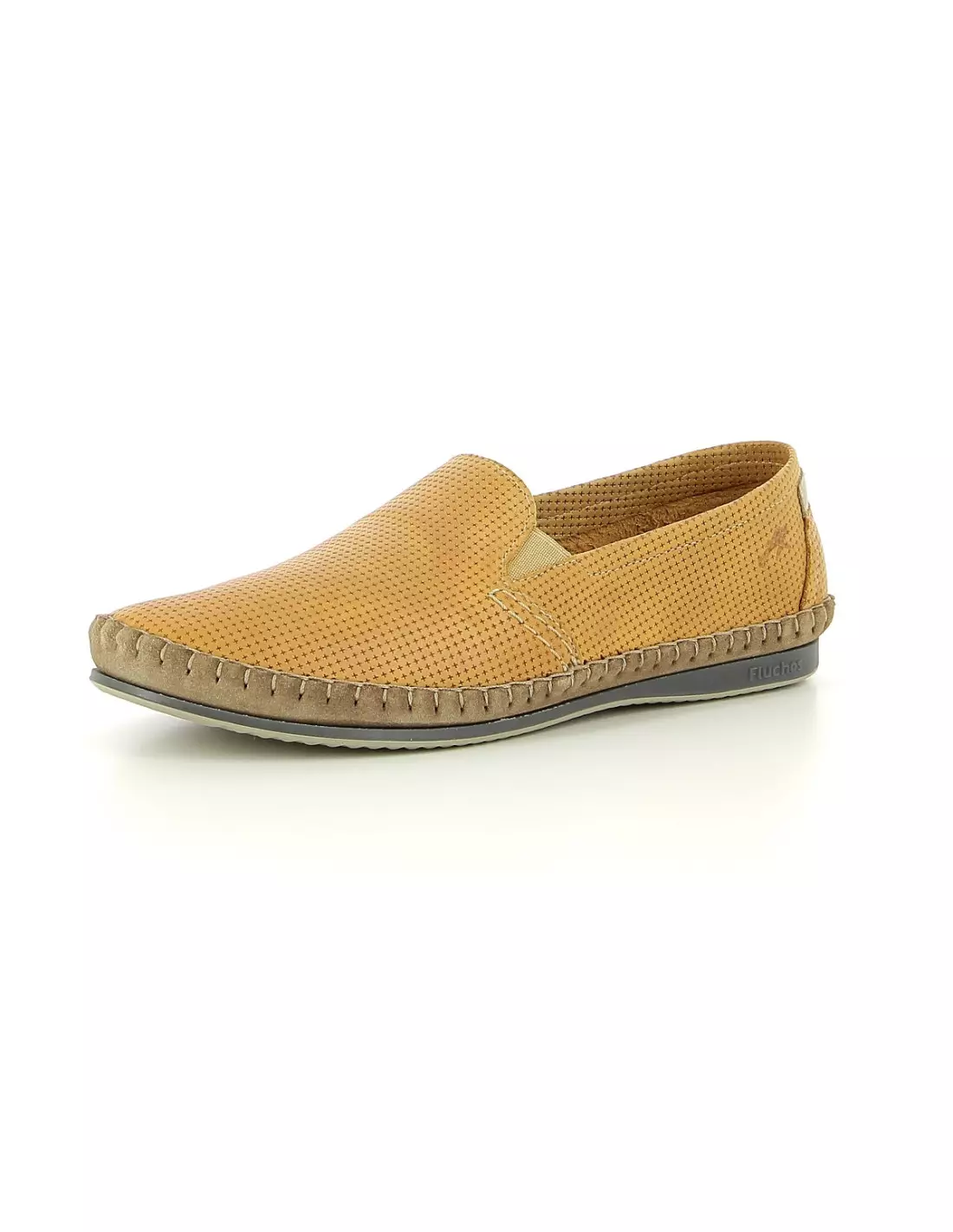 FLUCHOS FLUCRA 8674 JAUNE - Bateaux & mocassins Jaune