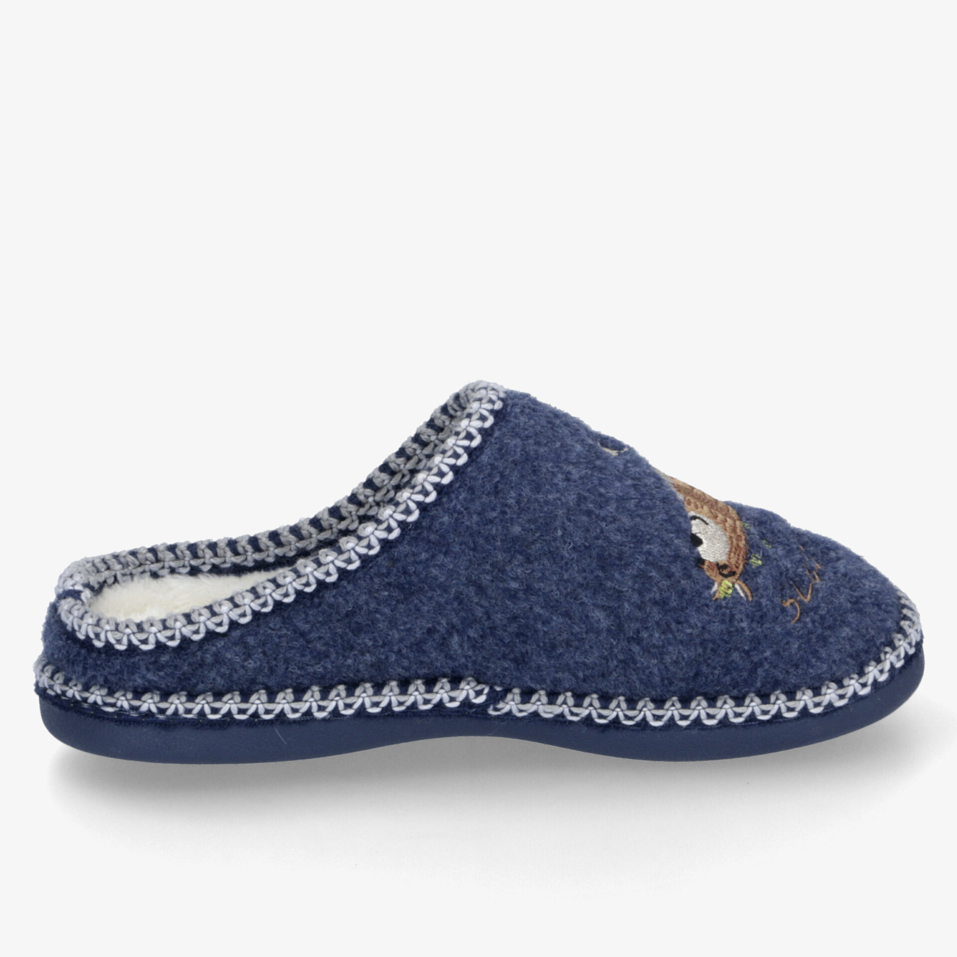 DooDogs Damen Hausschuhe blau