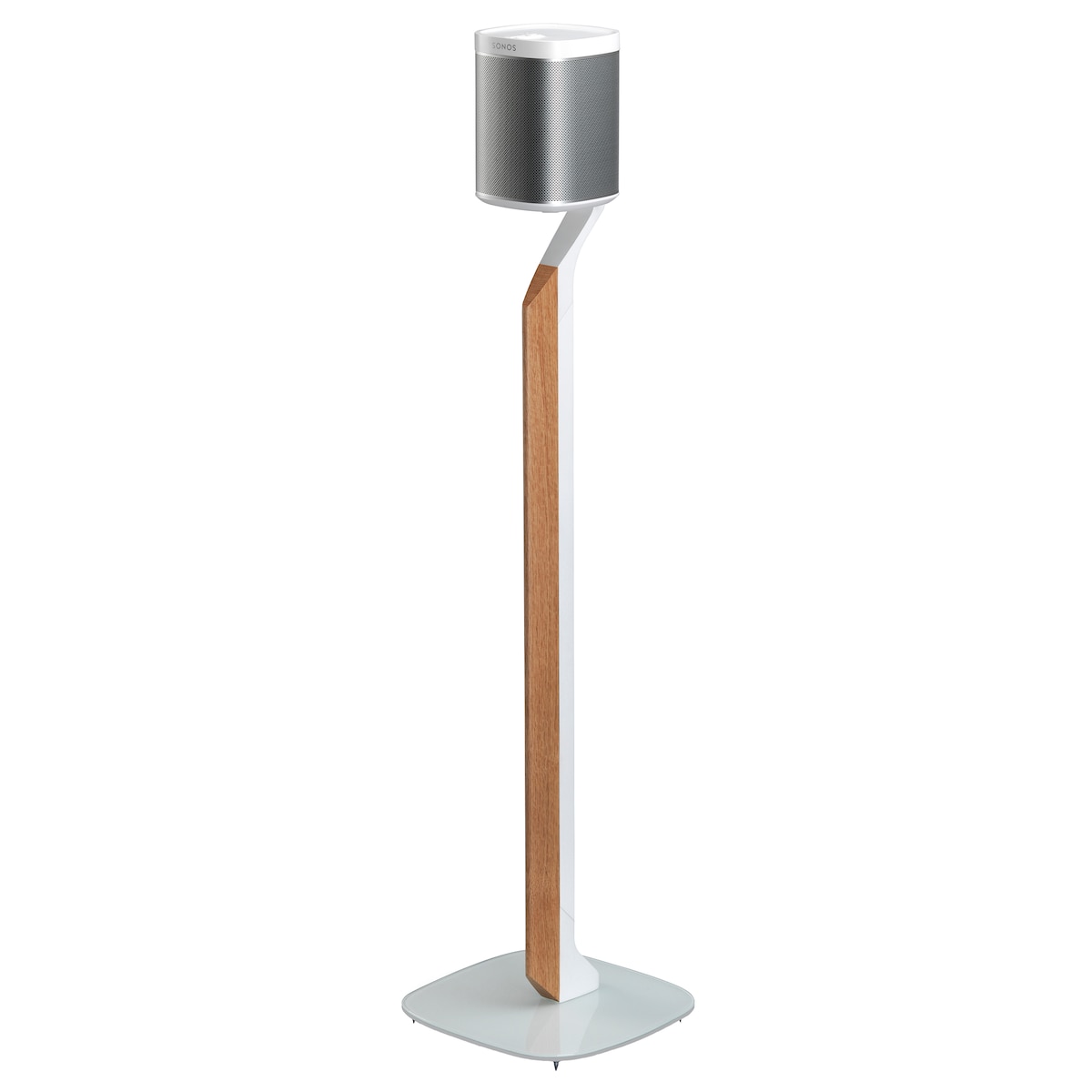 FLEXSON Premium gulvstativ for Sonos Play:1 høyttaler (hvit)