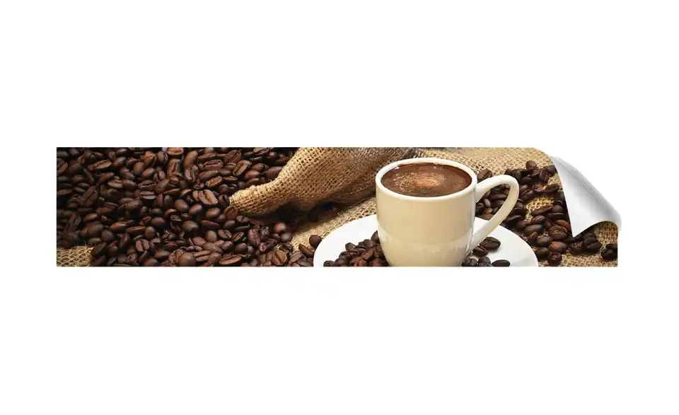 Küchenrückwand-Folie Fixy Kaffeepause 450 cm Kaffeepause