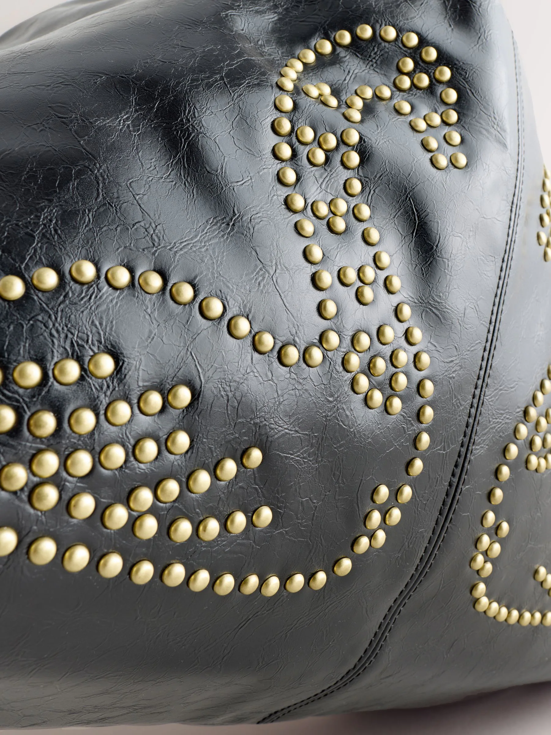 Rockett St George Studded Swan Hobo Shopper Bag