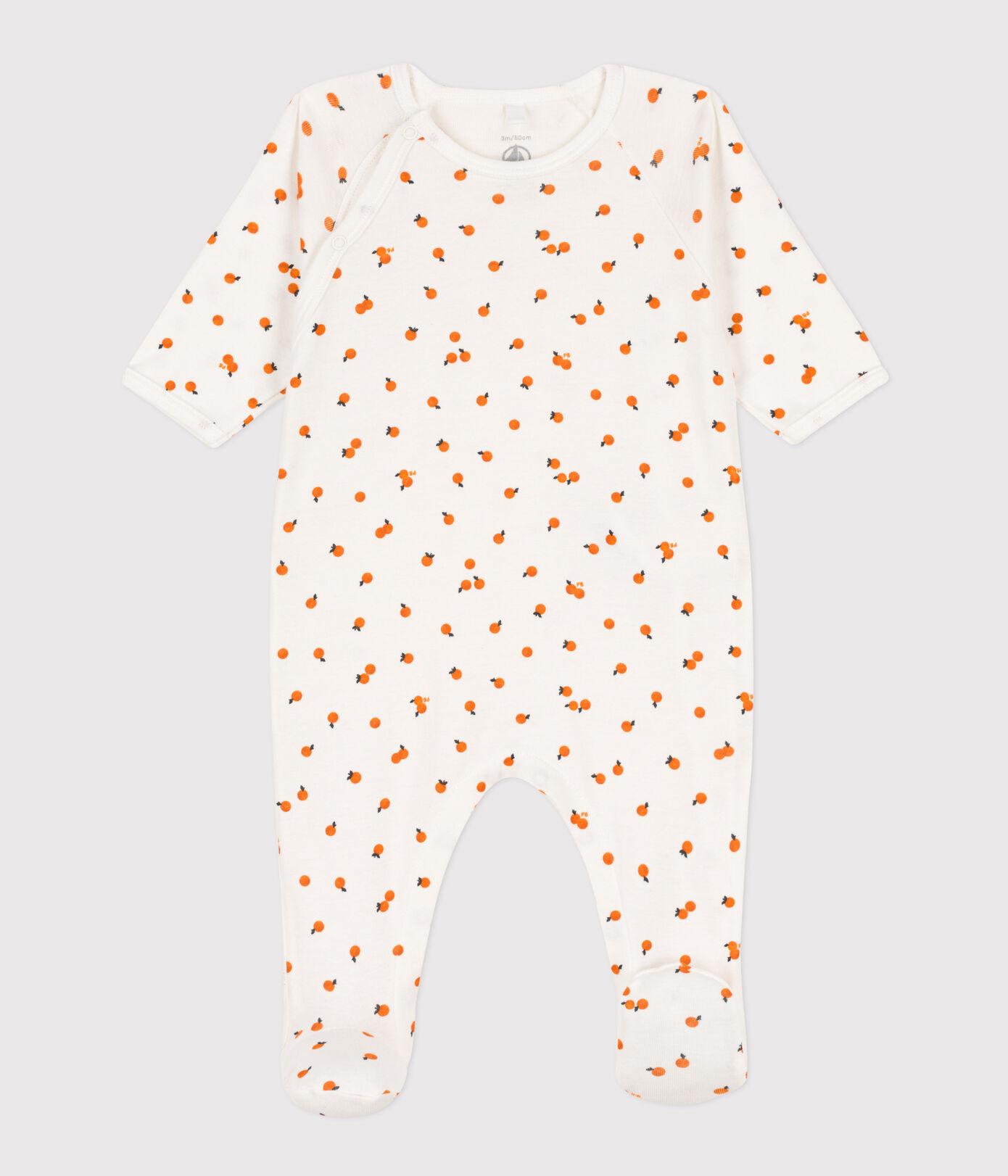 Dors-bien oranges en coton