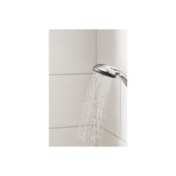 Grohe regendoucheset Quickfix Vitalio Start met handdouche en thermostaatkraan 2 standen zwart