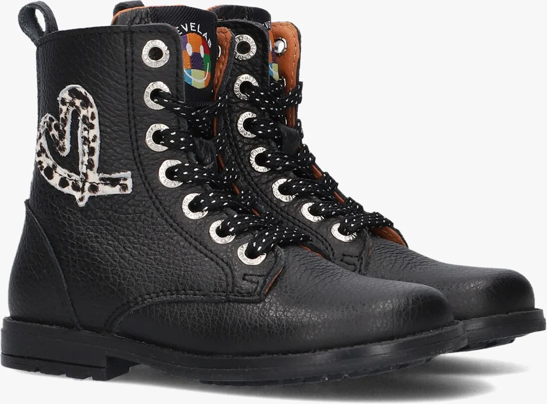 DEVELAB zwarte develab veterboots 42794
