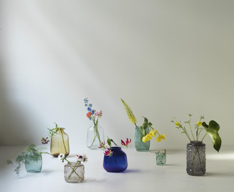 Normann Copenhagen Tide vaas 28 Blue