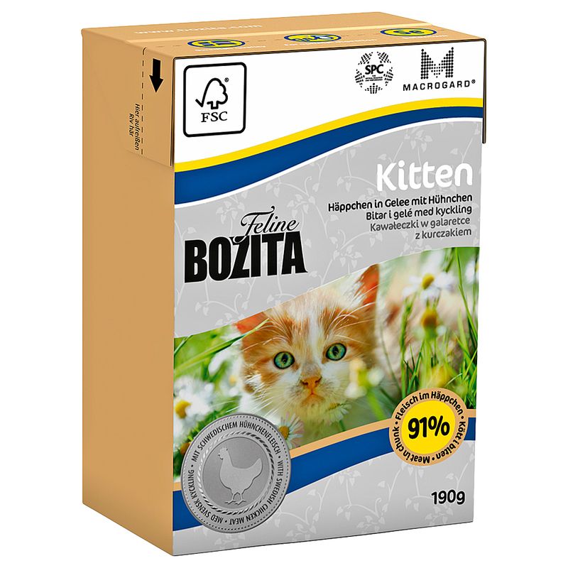 Bozita Feline en gelée 6 x 190 g