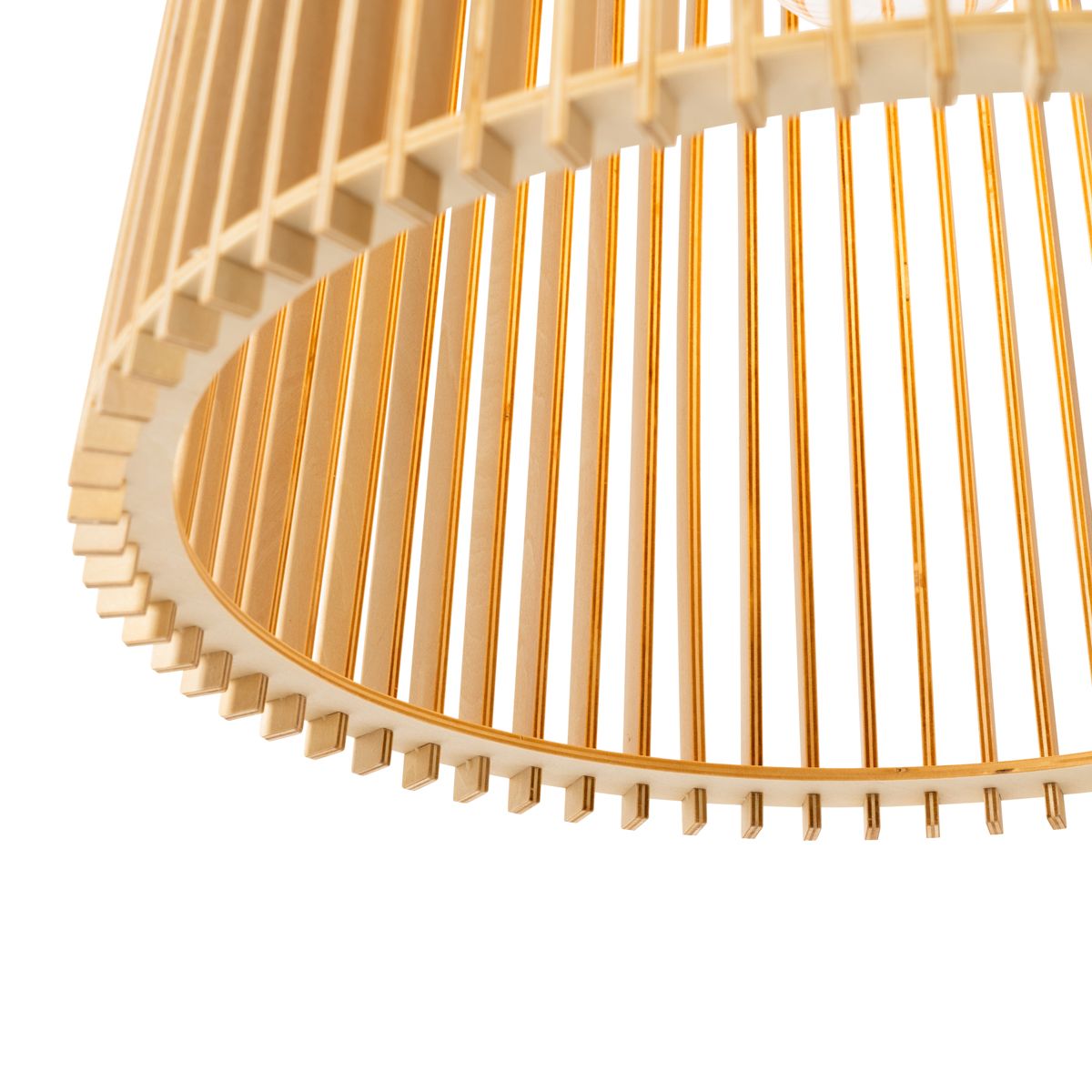 Landelijke buiten hanglamp hout IP44 - Jayla