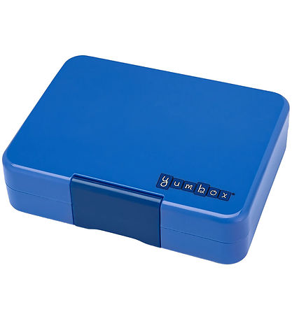 Yumbox Brotdose m. 3 Zimmer - Bento Snack - Surf Blue - Dino Tra