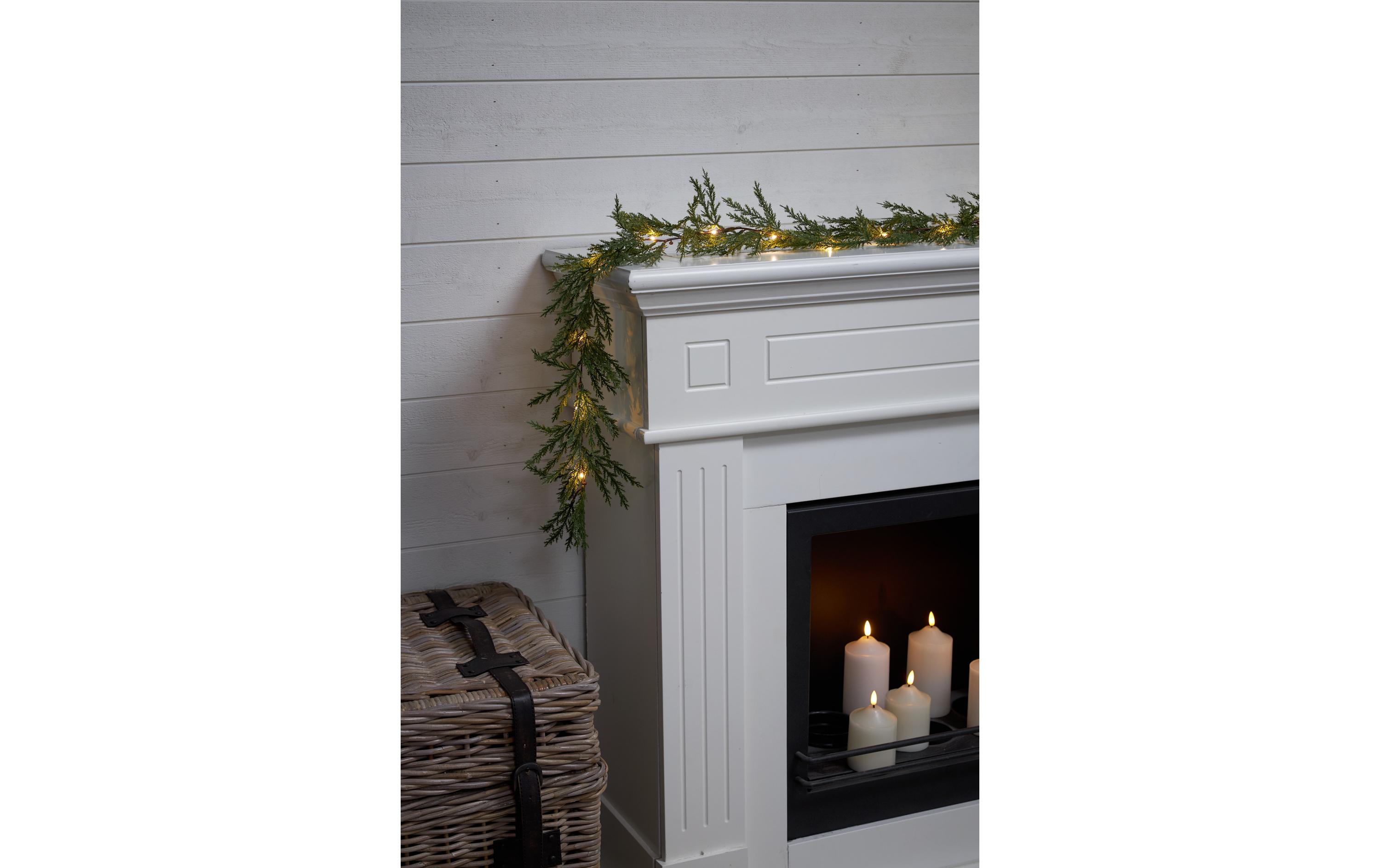 Girlande Thuja, 180 cmLED Weihnachtsdekoration