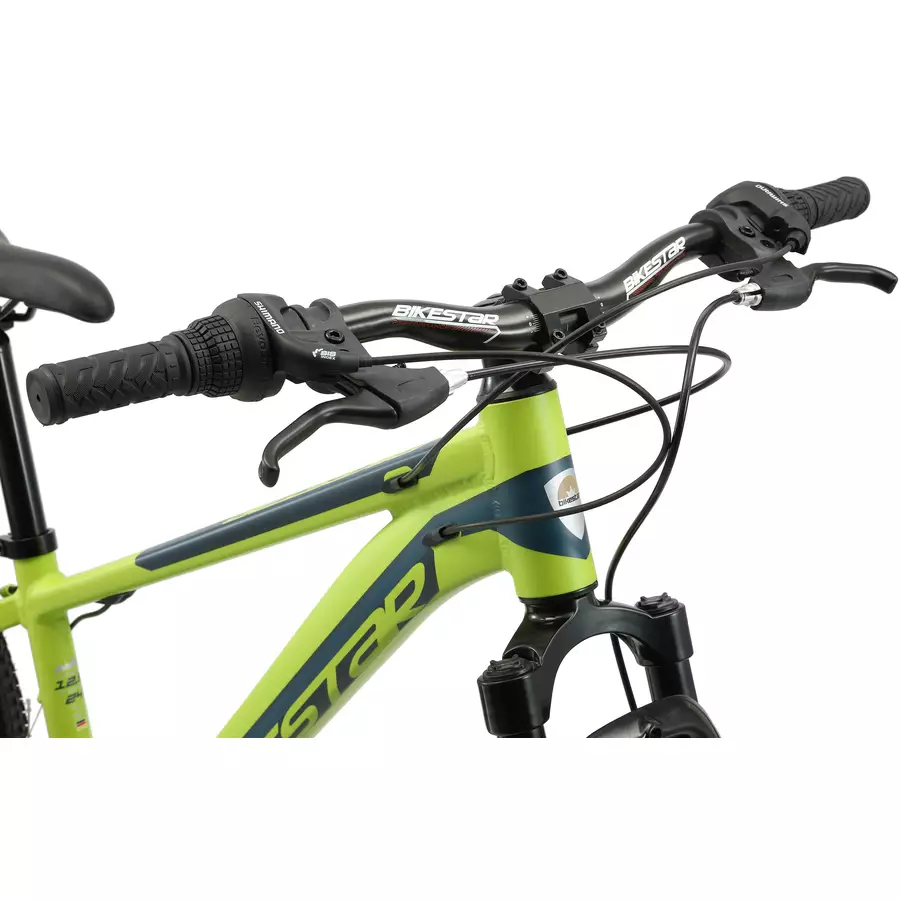 Bikestar Kinderrad 24 Zoll Alu MTB Sport grün
